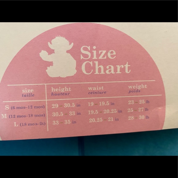 NWT. In Character Monster’s Inc. BABY BOO COSTUME. Size S (6 months- 12 months) - Picture 16 of 16